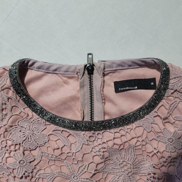 PaperDolls Sleeveless Pink Dress - Picture 7 of 12